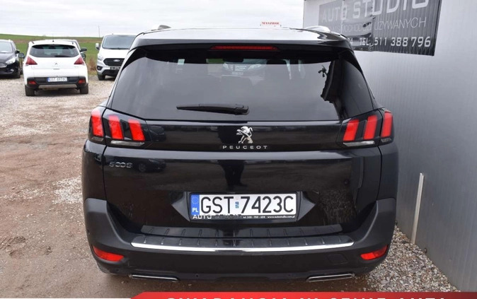 Peugeot 5008 cena 86950 przebieg: 203000, rok produkcji 2018 z Augustów małe 781